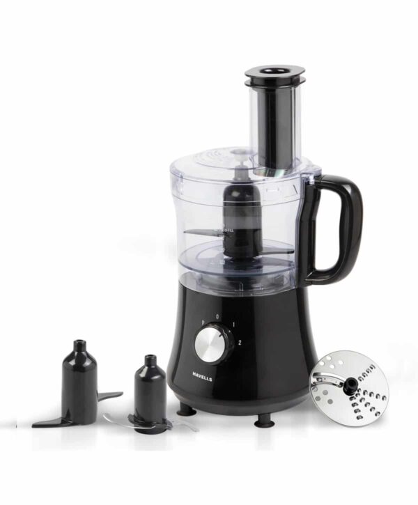 Havells Attamatic Plus Pro Hygiene Black 500W Food Processor