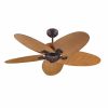 Luft Airfusion Fijian II 1320mm Brown Wood Ceiling Fan