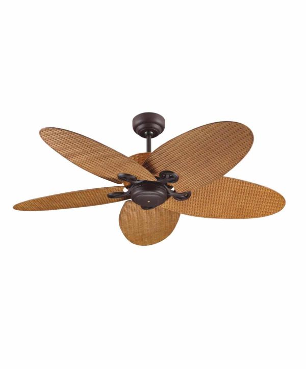 Luft Airfusion Fijian II 1320mm Brown Wood Ceiling Fan