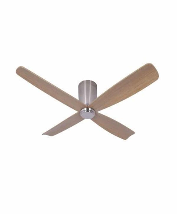 Luft Airfusion Fraser 1320mm Ceiling Fan - Brushed Chrome Teak Hugger