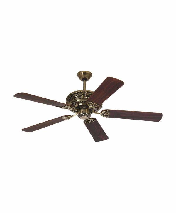 Luft Airfusion Grenada Brass Wood 1320mm Ceiling Fan