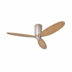 Luft Airfusion Radar 1320mm Ceiling Fan - Brushed Chrome Teak