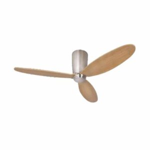 Luft Airfusion Radar 1320mm Ceiling Fan - Brushed Chrome Teak