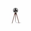 Luft Arden Tripod 400mm Pedestal Fan - ORB Walnut