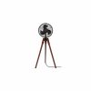 Luft Arden Tripod 400mm Pedestal Fan - ORB Walnut