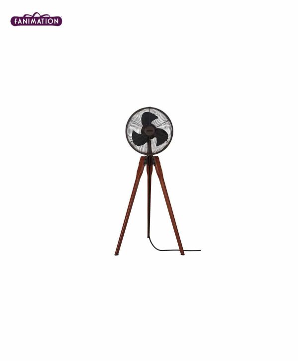 Luft Arden Tripod 400mm Pedestal Fan - ORB Walnut