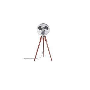 Luft Arden Tripod 400mm Pedestal Fan - Silver Walnut