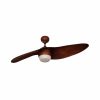 Luft Berlinetta 1320mm 2 Blade Ceiling Fan - Wood Finish with LED