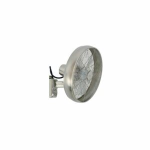 Luft Breeze 400mm Wall Fan - Brushed Chrome
