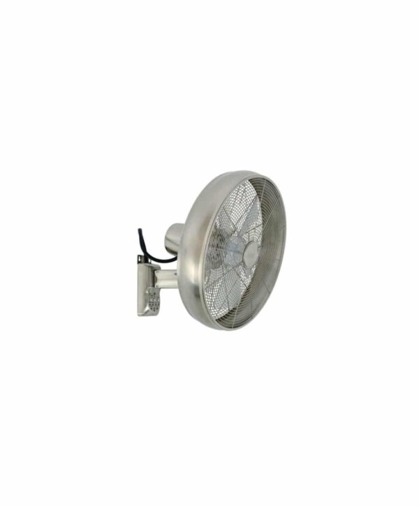 Luft Breeze 400mm Wall Fan - Brushed Chrome