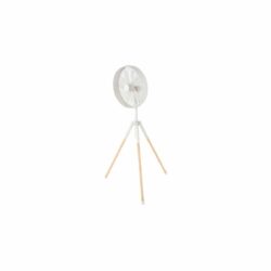 Luft Breeze Tripod 400mm Pedestal Fan - White Ashwood