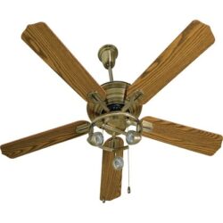 Havells Cedar with Underlight 1320mm Celing Fan - Antique Brass