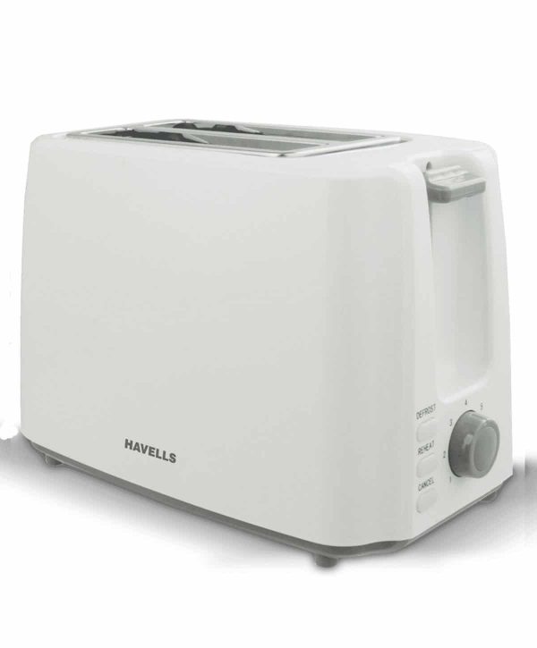 Havells Crisp Plus 2 Slice White 700W Pop Up Toaster