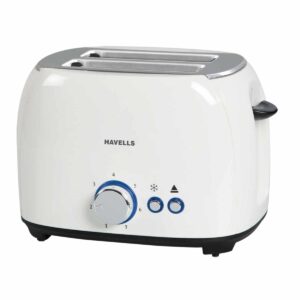 Havells Crust 2 Slice White 800W Pop Up Toaster