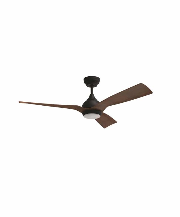 Luft Daytona 1320mm Ceiling Fan - Black Dark Wood Finish