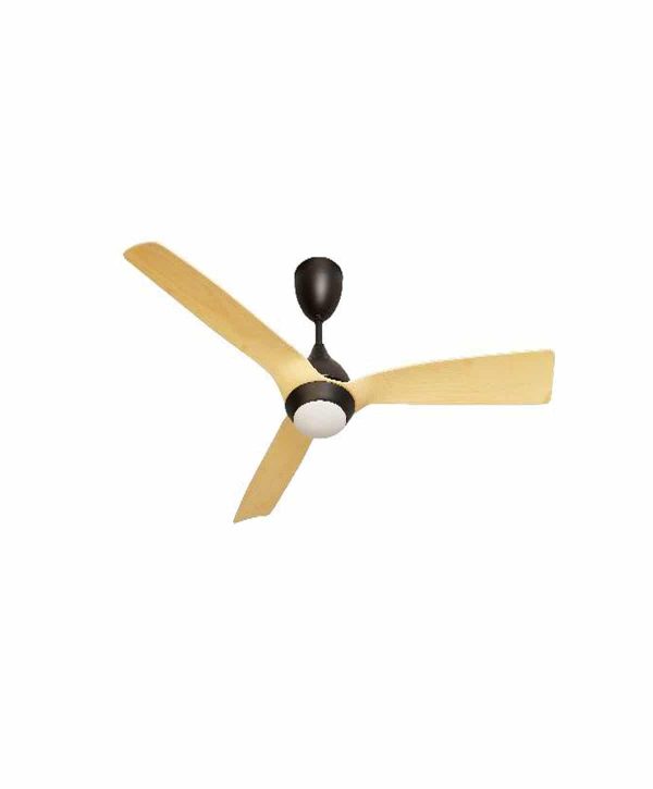 Luft Daytona 1320mm Ceiling Fan - Black Natural Wood Finish