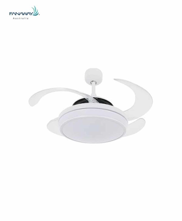 Luft Fanaway Evo1 1200mm Ceiling Fan - White LED