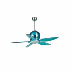 Luft Fiorano 1320mm Ceiling Fan - Transparent Blue