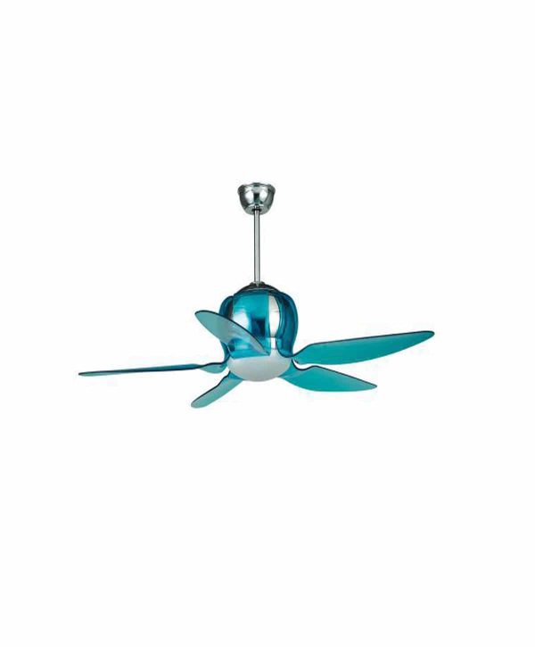 Luft Fiorano 1320mm Ceiling Fan - Transparent Blue