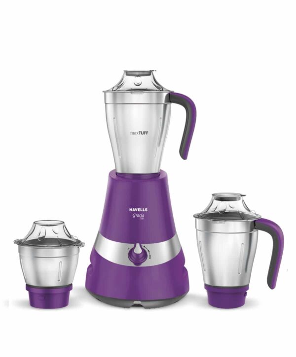 Havells Gracia Purple 750W Mixer Grinder