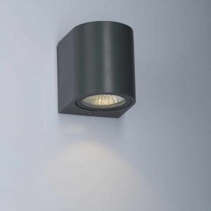 Luker Plutus Outdoor Wall Architectural Light - 2 x 3W - LODUPDGU10