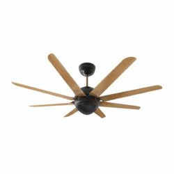 Havells Octet 1320mm Ceiling Fan - Walnut Black Nickel