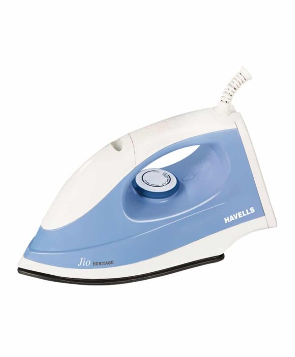 Havells Jio Heritage 1000W Dry Iron - Blue