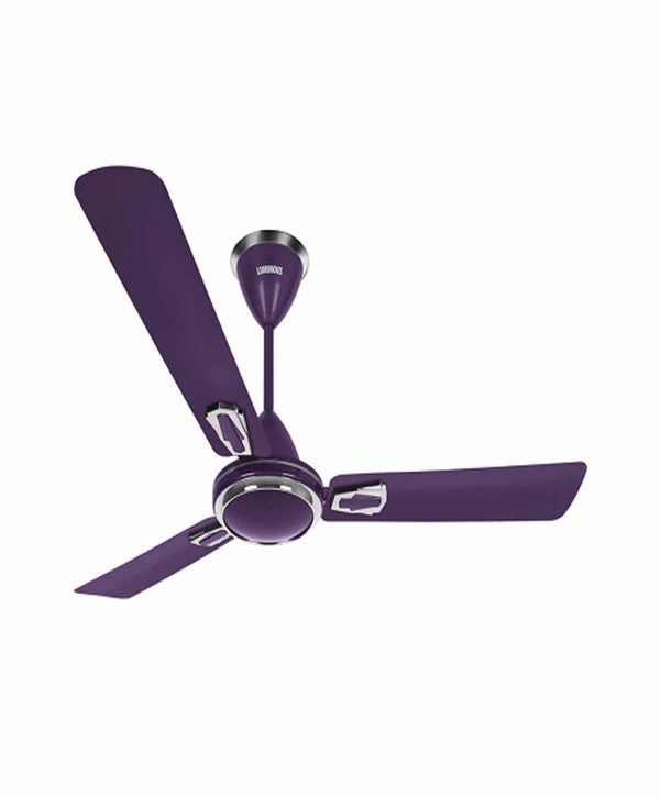 Luminous Krona 1200mm 3 Blade Ceiling Fan - lavender