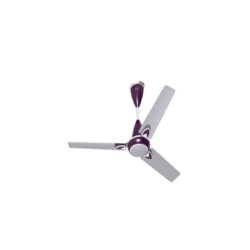 V Guard Mistal 1200mm Ceiling Fan - Silver purple