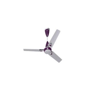 V Guard Mistal 1200mm Ceiling Fan - Silver purple