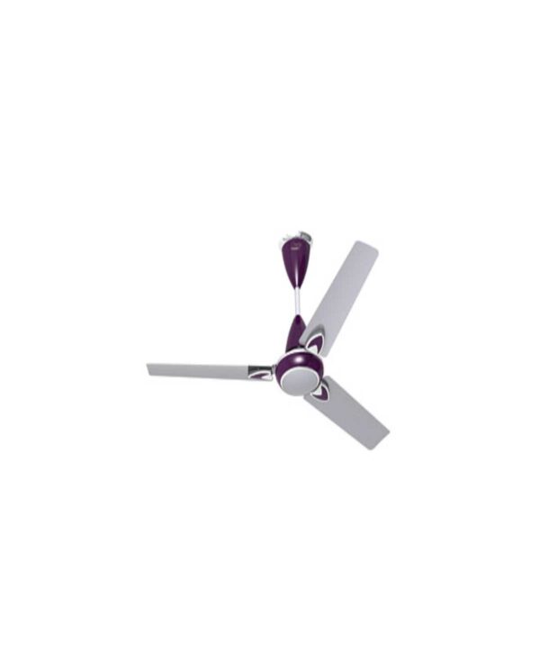 V Guard Mistal 1200mm Ceiling Fan - Silver purple