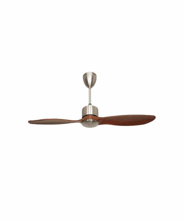 Luft Monza 1320mm Ceiling Fan - Brushed Chrome Customised