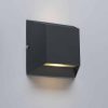 Luker Plutus Outdoor Wall Architectural Light - 2 x 3W