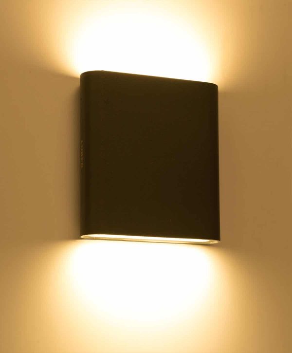 Luker Plutus Outdoor Wall 2x3W Architectural Light - LWARC4