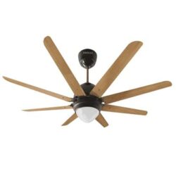 Havells Octet with Underlight 1320mm Ceiling Fan - Walnut Black Nickel