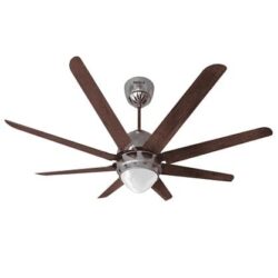 Havells Octet with Underlight 1320mm Ceiling Fan - Wenge Brushed Nickel