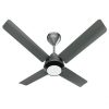 Havells Olivia with Underlight 1200mm Ceiling Fan - Slate Black Chrome