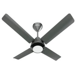 Havells Olivia with Underlight 1200mm Ceiling Fan - Slate Black Chrome