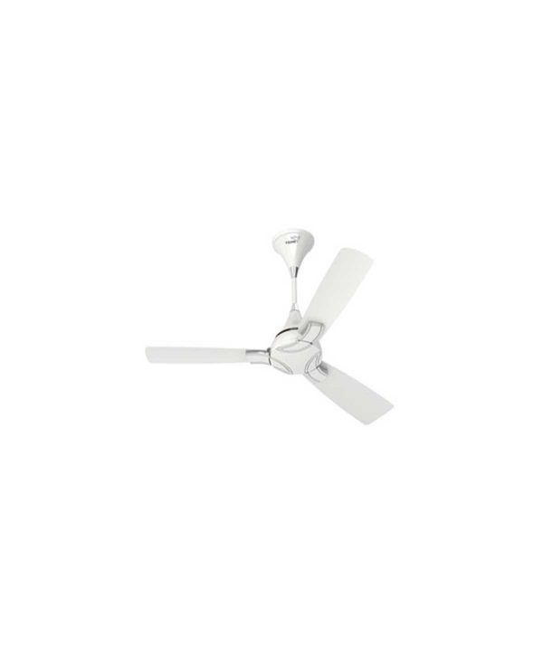 V Guard Pario 1200mm Ceiling Fan - Jasmine White Silver