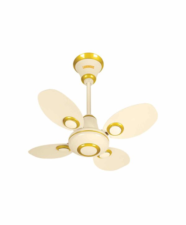 Luminous Petalaire 600mm 4 Blade Ceiling Fan - Ivory