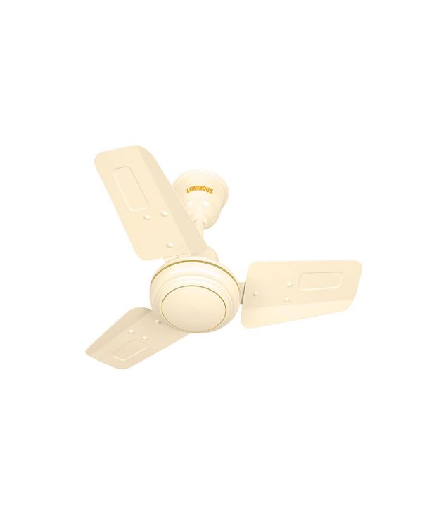 Luminous Rapid 600mm 3 Blade Ceiling Fan - Pearl Cream