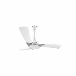 Luminous Raptor 1200mm 3 Blade Ceiling Fan - Chrome White