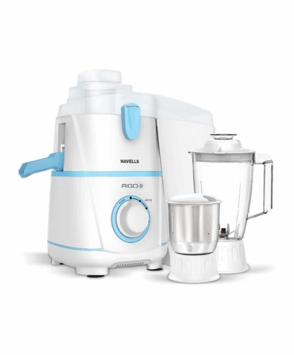 Havells Rigo 2 Jar White 500W Juicer Mixer Grinder