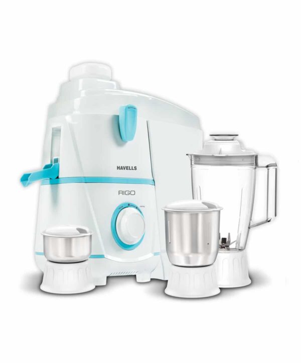 Havells Rigo 3 Jar White 500W Juicer Mixer Grinder