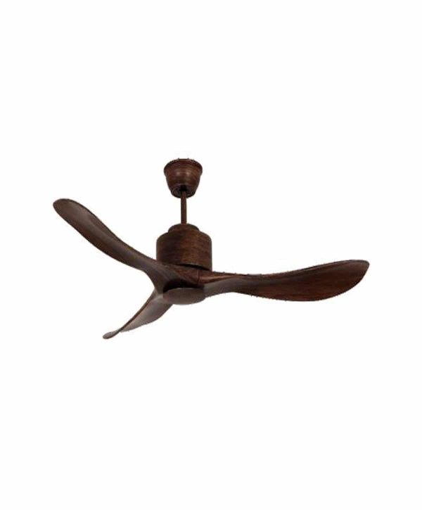 Luft Scuderia 1320mm Ceiling Fan - Wood Finish