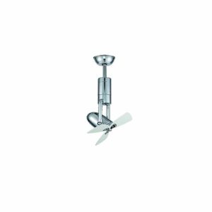 Luft Spider 380mm Ceiling Fan - Chrome White
