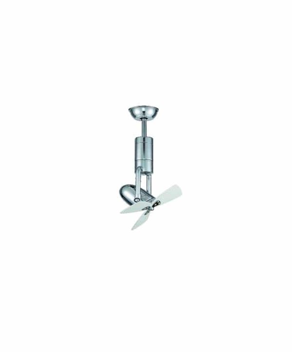 Luft Spider 380mm Ceiling Fan - Chrome White