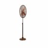 Orient Stand 35 400mm Rubbed Bronze Brown Pedestal Fan