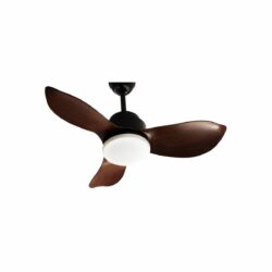 Luft Swank 900mm Ceiling Fan - ORB Wooden Finish