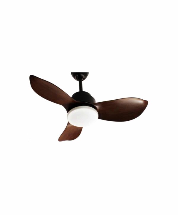 Luft Swank 900mm Ceiling Fan - ORB Wooden Finish